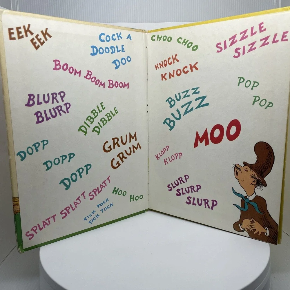 VTG Dr Seuss‎ Mr. Brown Can MOO Can you? Book Club Edition 1970 Hardcover